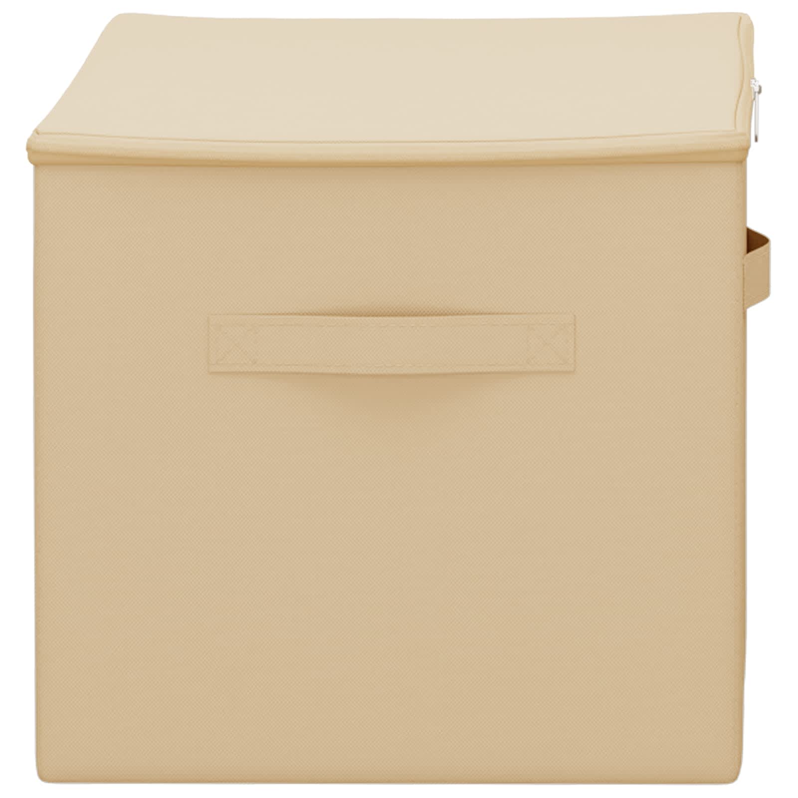 Aufbewahrungsbox Stoff 50x30x25 cm Anthrazit
