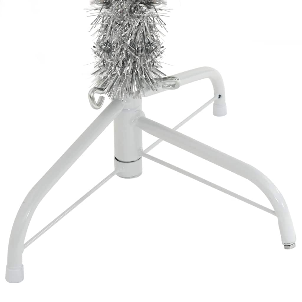 Künstlicher Halb-Weihnachtsbaum mit Ständer Grün 150 cm PVC