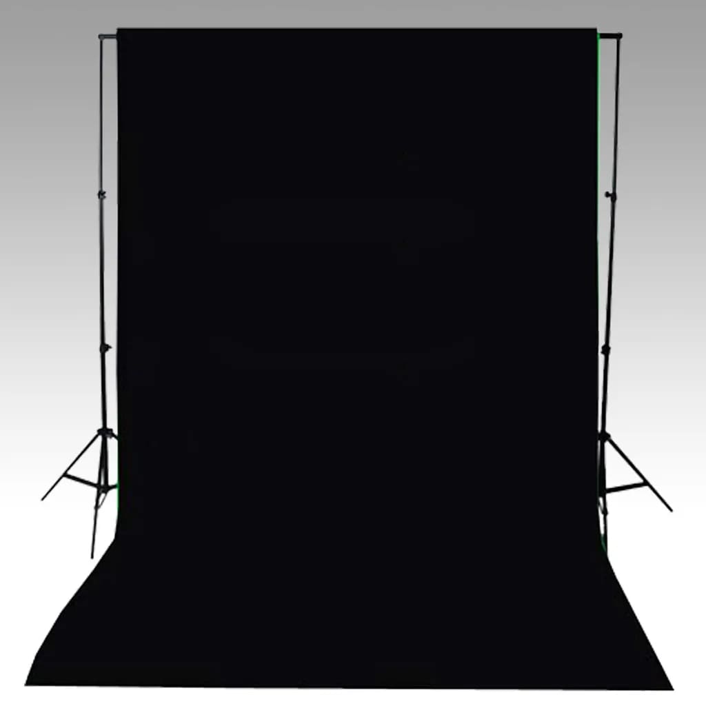 Fotostudio-Set mit Lampen-Set und Hintergrund