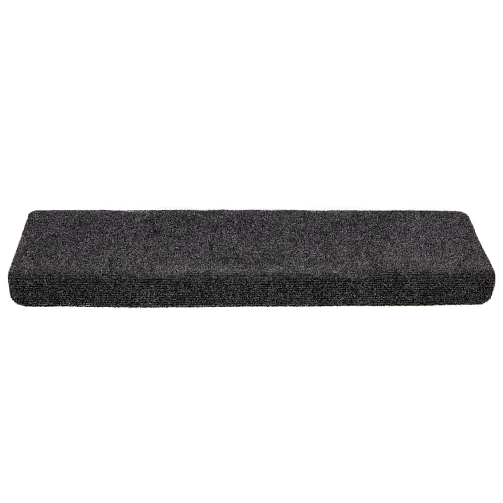 Stufenmatten Selbstklebend 15 Stk. 65x21x4 cm Hellbraun Rechteckiger Rand