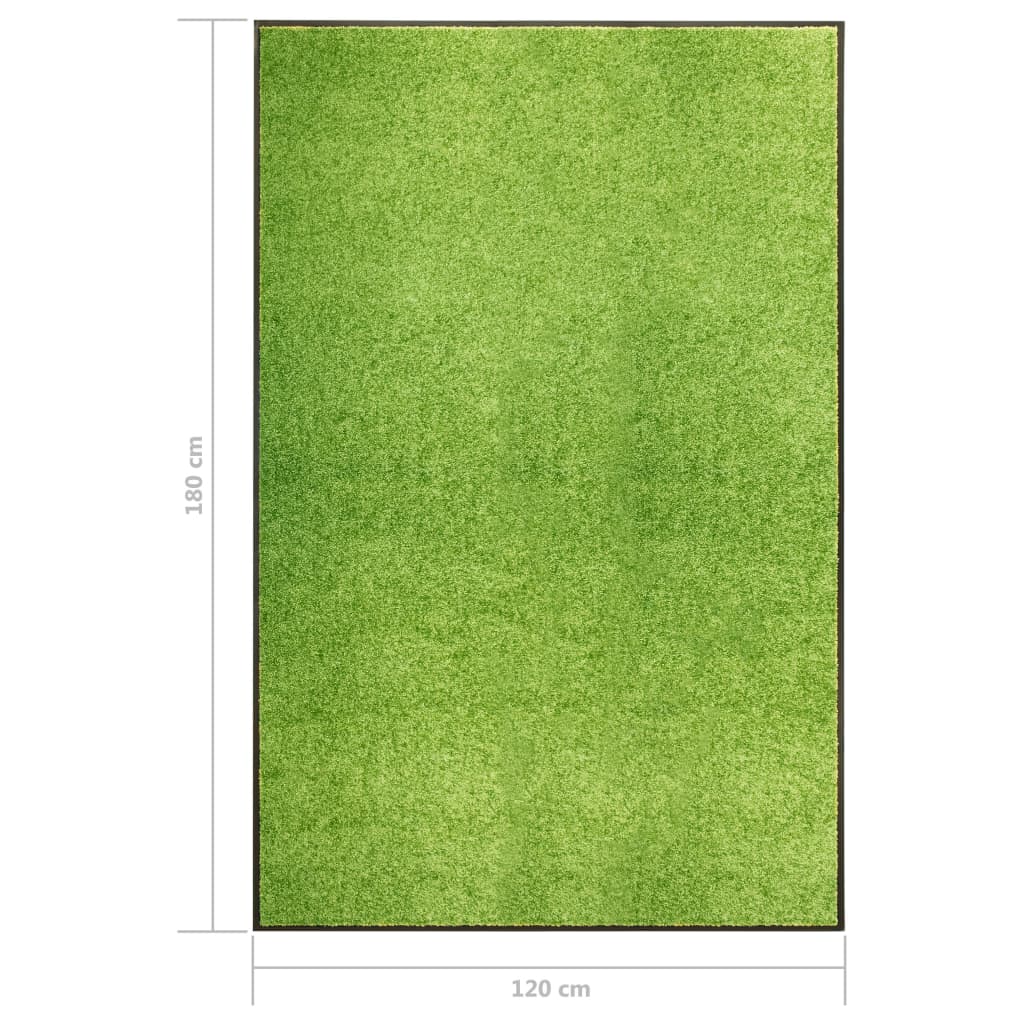 Fußmatte Waschbar Anthrazit 120x180 cm