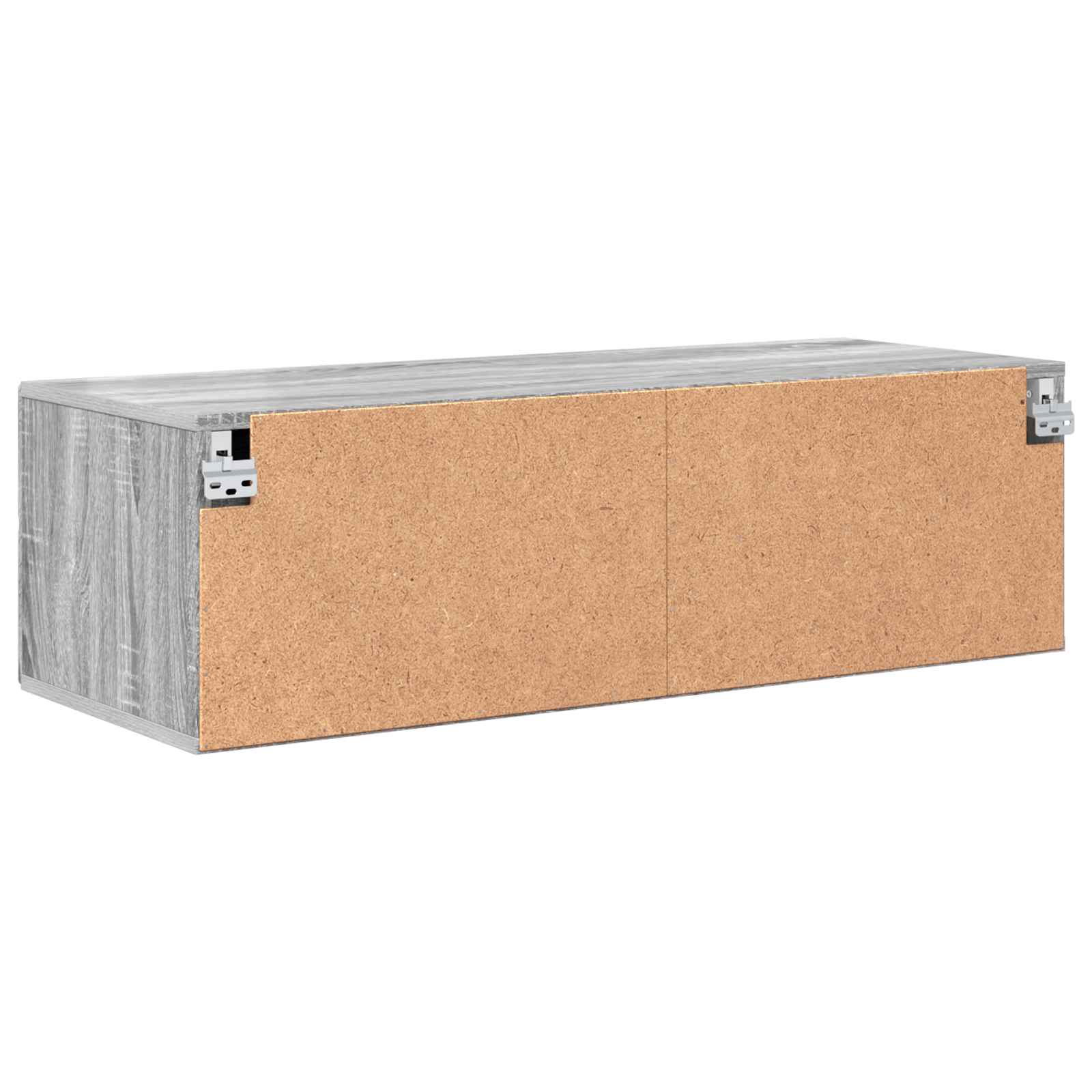 Highboard mit Regal FLORIN Weiß 60 x 35 x 182 cm Holzwerkstoff