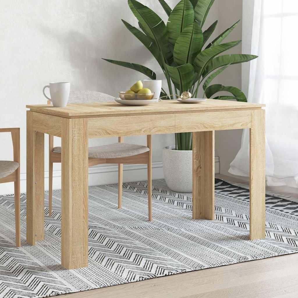 Esstisch Weiß 120x60x76 cm Holzwerkstoff