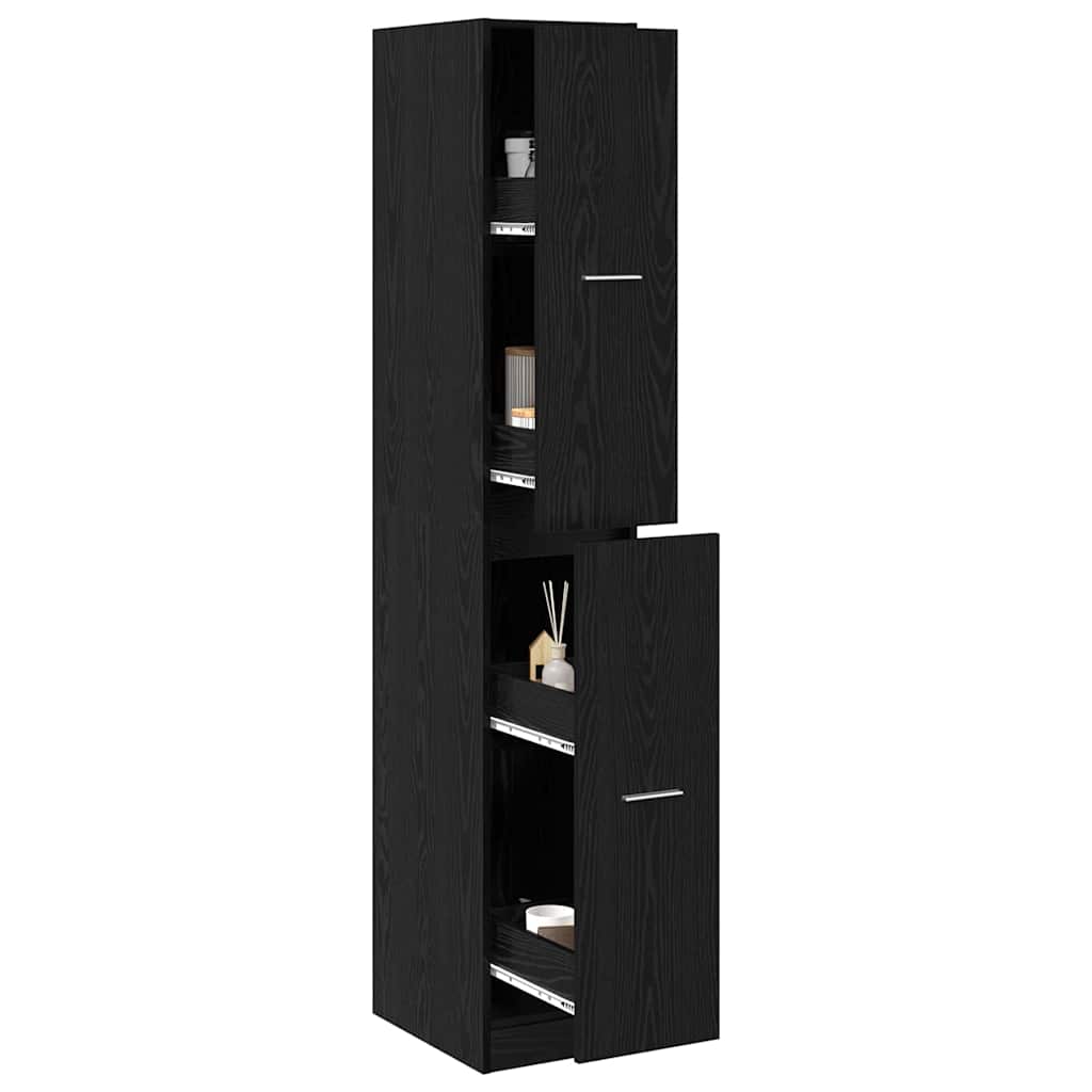 Apothekerschrank Weiß 30 x 41 x 174,5 cm Holzwerkstoff