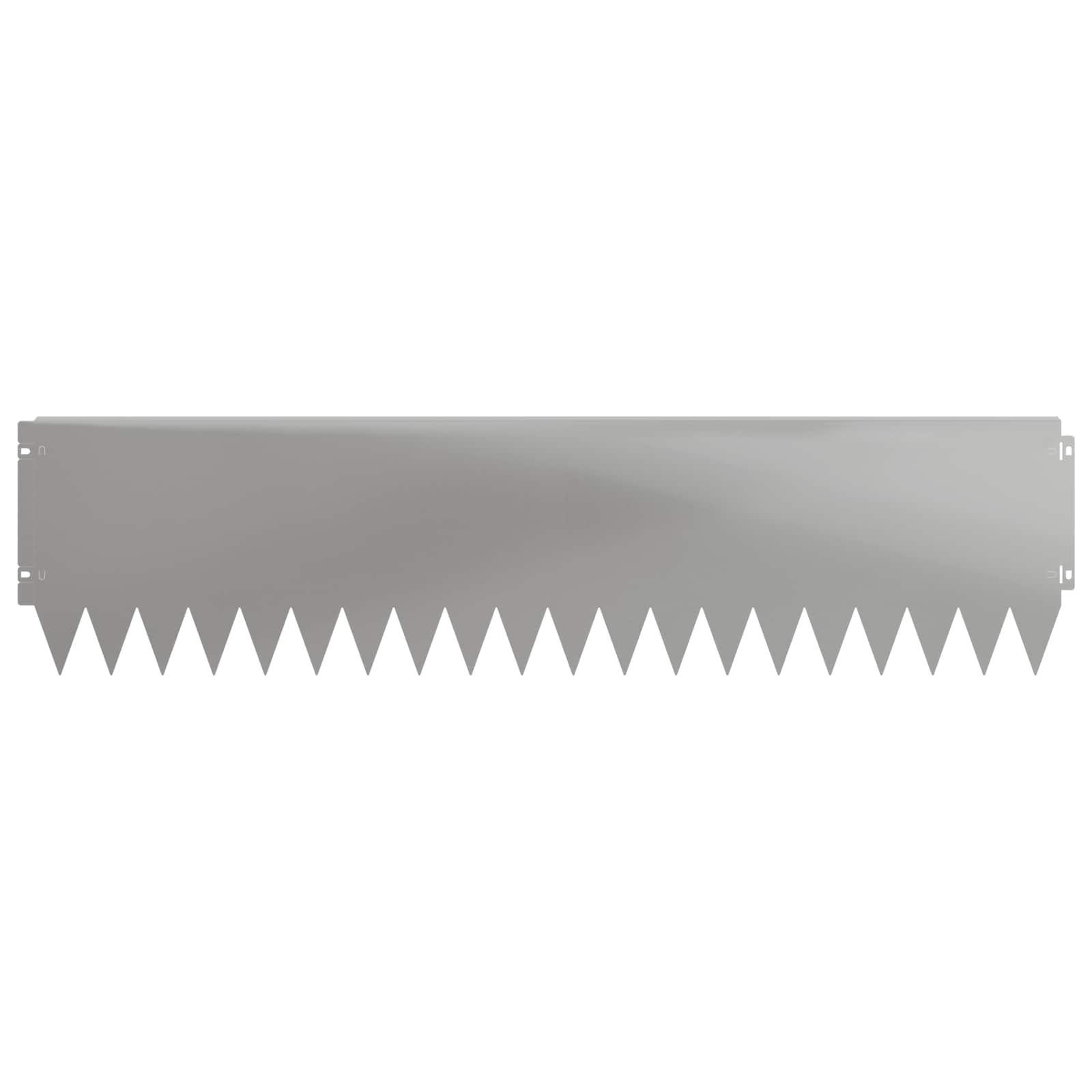Raseneinfassung 10 pcs 103 x 10 cm Stahl Schwarz