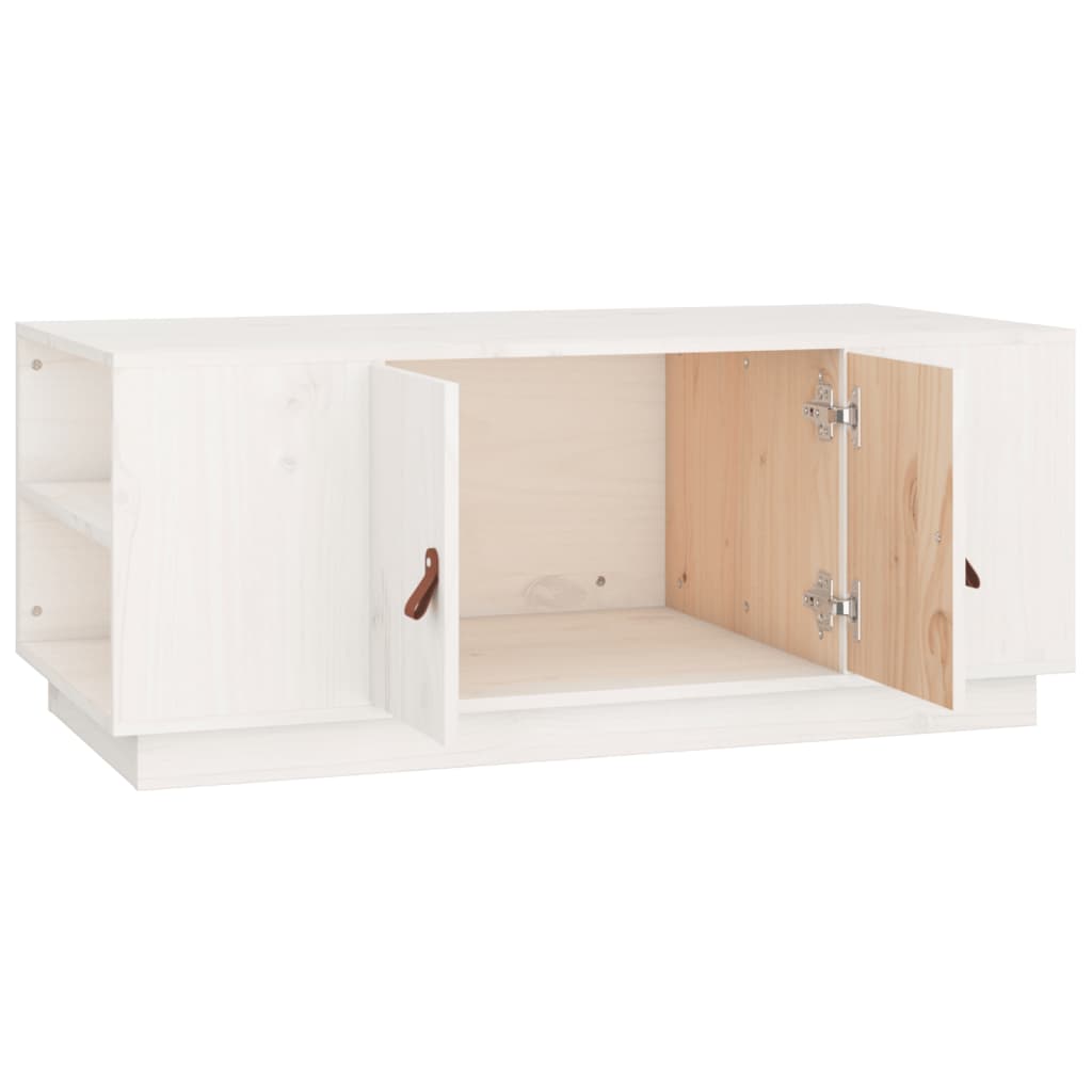 Couchtisch 100x50x41 cm Massivholz Kiefer