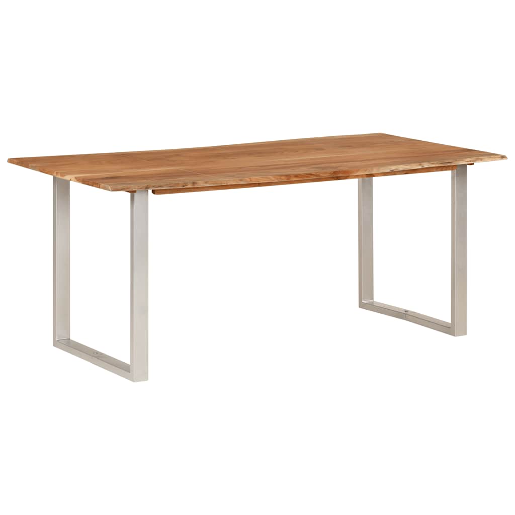 Esstisch 154x80x76 cm Massivholz Akazie