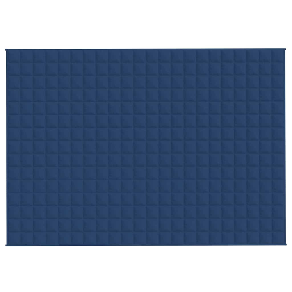 Gewichtsdecke Grau 122x183 cm 5 kg Stoff