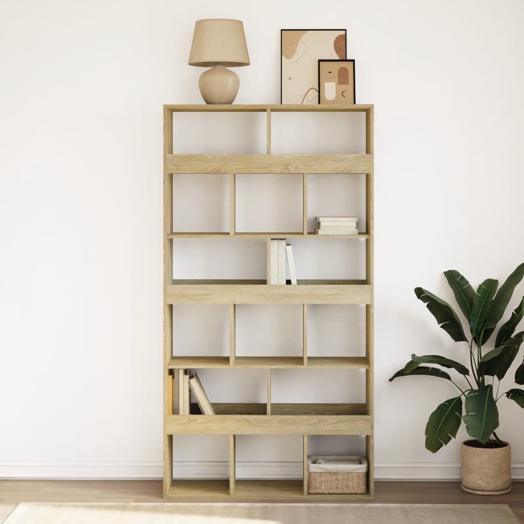 Bücherregal Weiß 100x33x125,5 cm Holzwerkstoff
