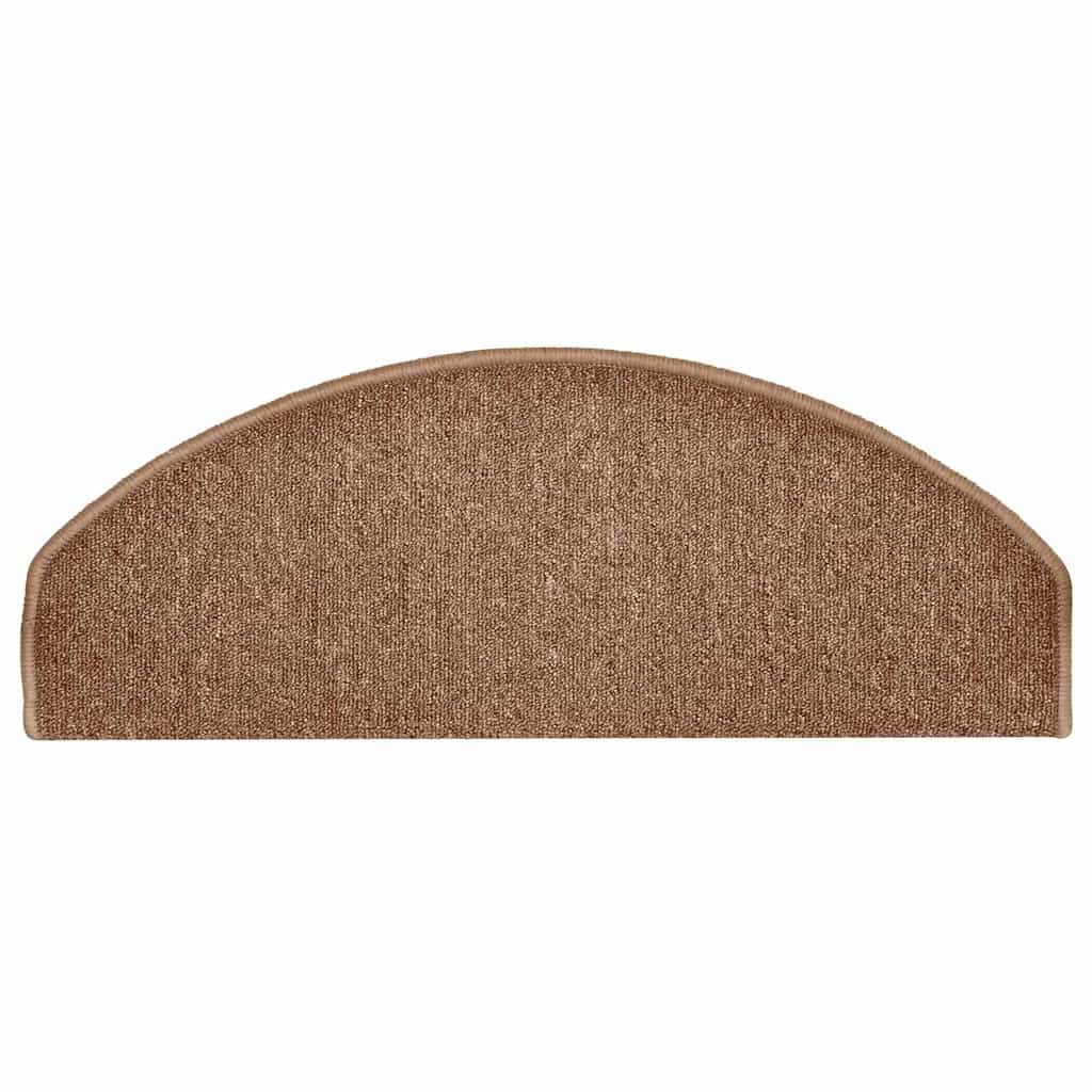 Stufenmatten 15 Stk. 56x17x3 cm Anthrazit Halbrund