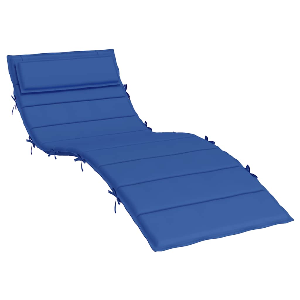 Sonnenliegen-Auflage Grau 180x60x4 cm Oxford-Gewebe