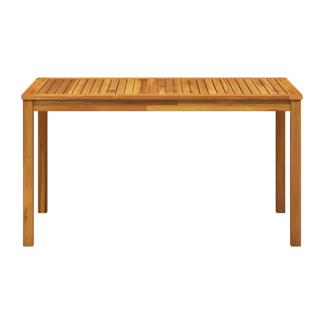 Garten-Esstisch 110x55x75 cm Massivholz Akazie