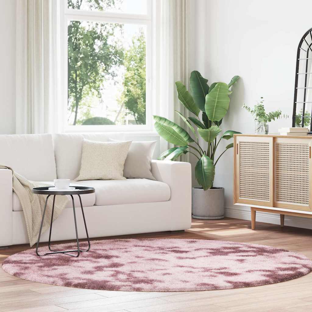 Teppich Shaggy Hochflor NAVARRA Beige 60x100 cm Polyester