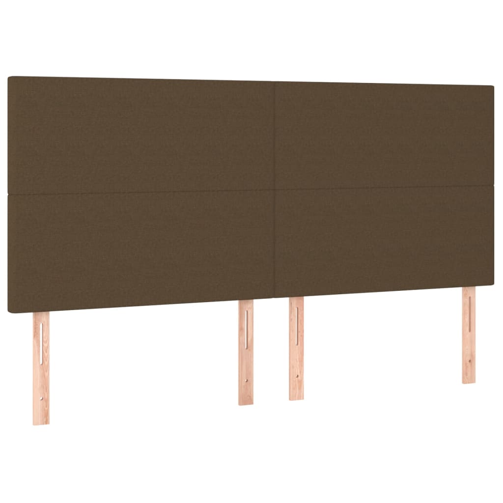 Kopfteil Hellgrau 80x5x118/128 cm Stoff