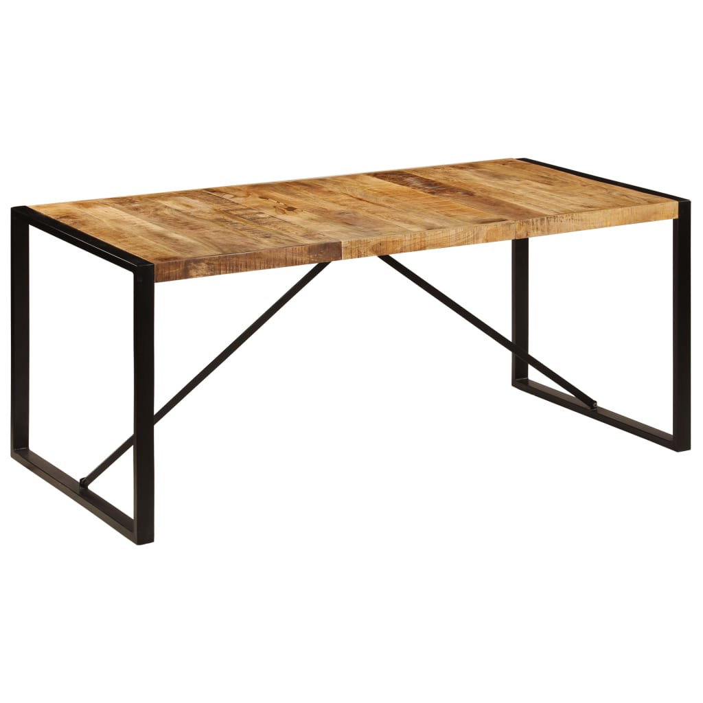 Esstisch 220x100x75 cm Massivholz Akazie