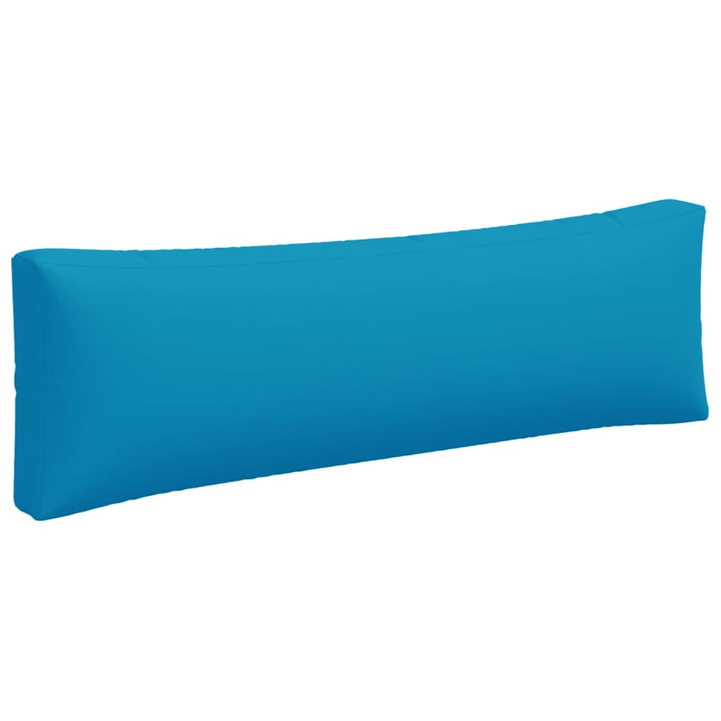 Palettenkissen Blau Weiß Gestreift 58x58x10 cm Oxford-Gewebe