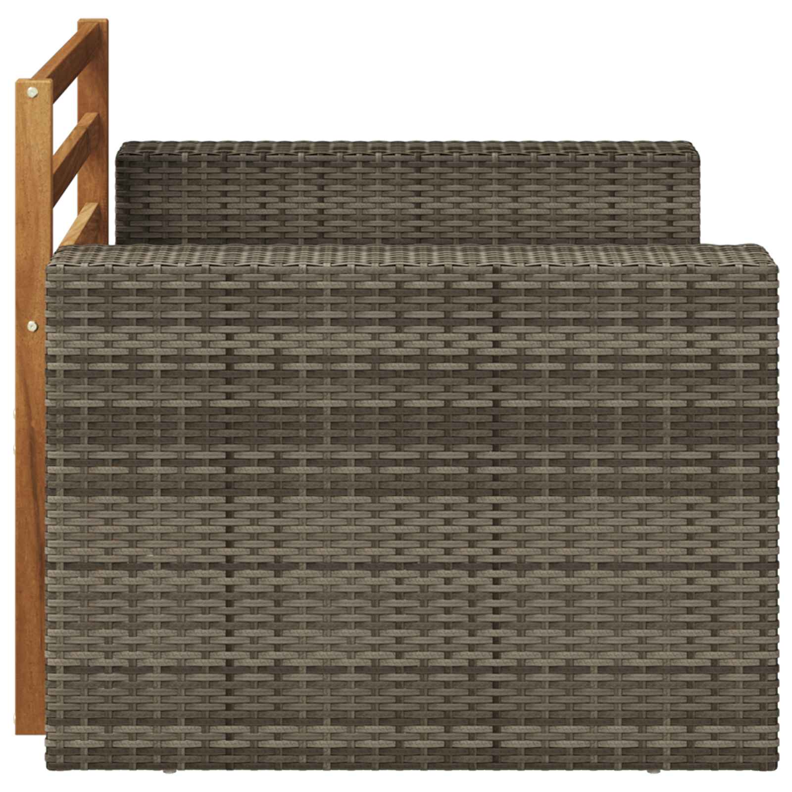 2 Stück Outdoor-Sofa Natur