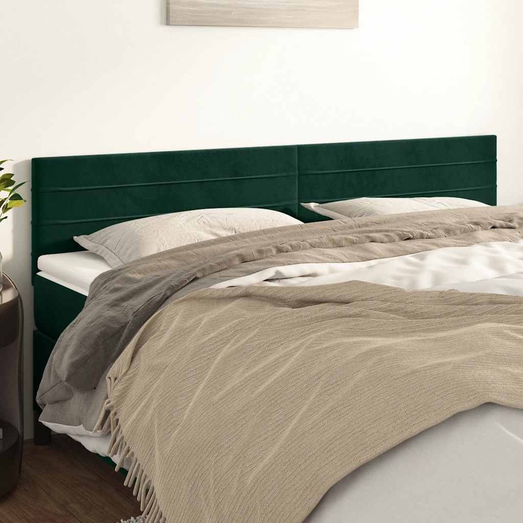 Kopfteil Hellgrau 80x5x118/128 cm Samt