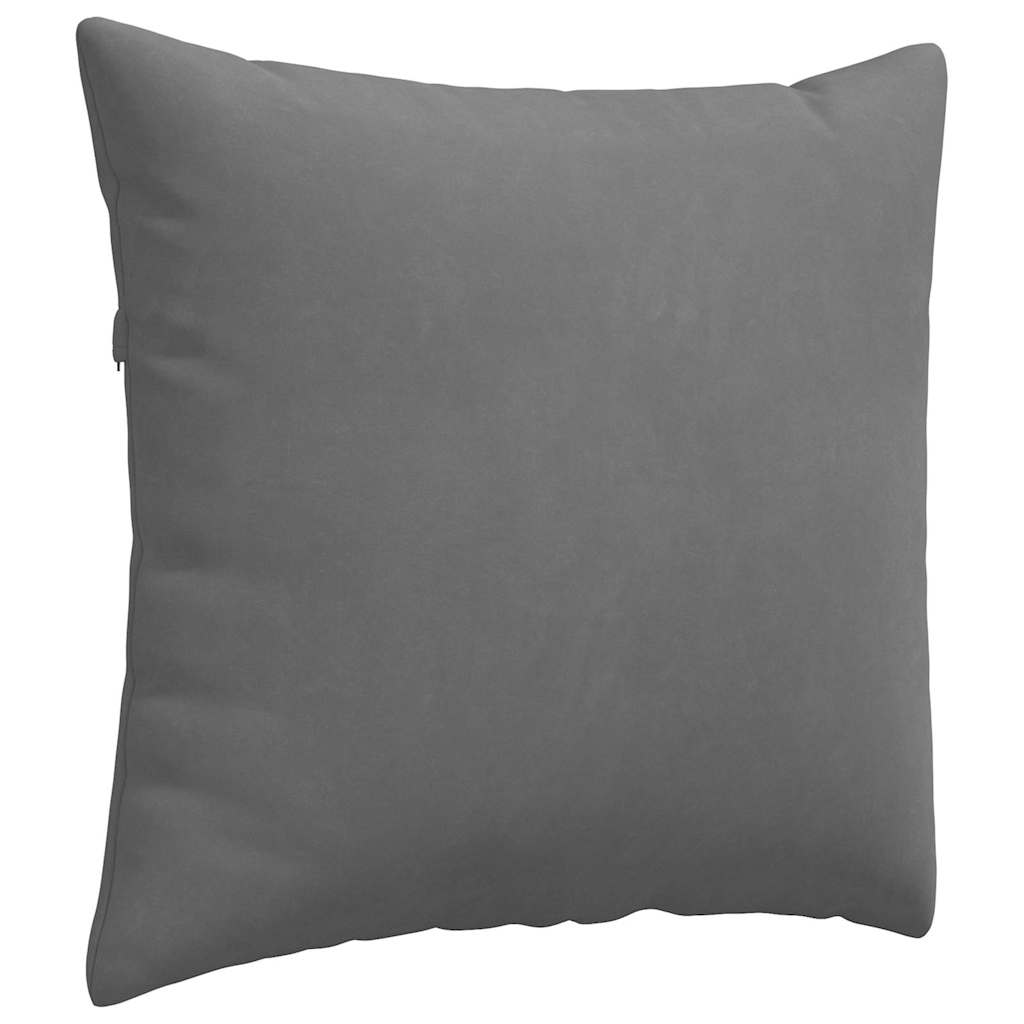 Sofakissen 2 Stück Taupe 50 x 30 cm Stoff