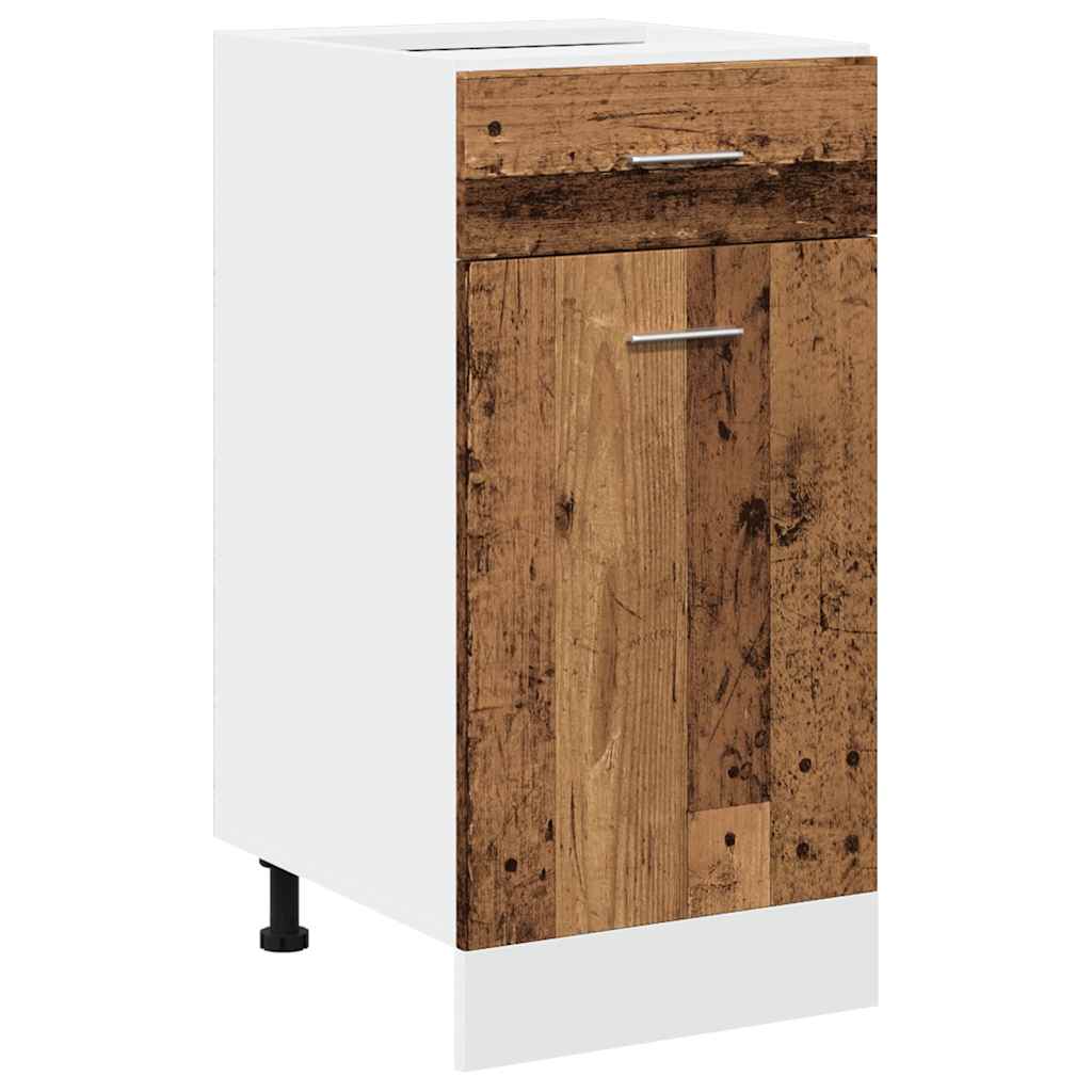 Unterschrank Lyon Weiß 60x46x81,5 cm Holzwerkstoff