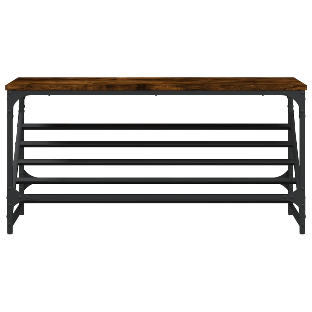 Schuhregal Schwarz 60x30x45 cm Holzwerkstoff