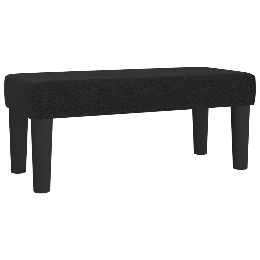 Sitzbank Hellgrau 70x30x30 cm Stoff