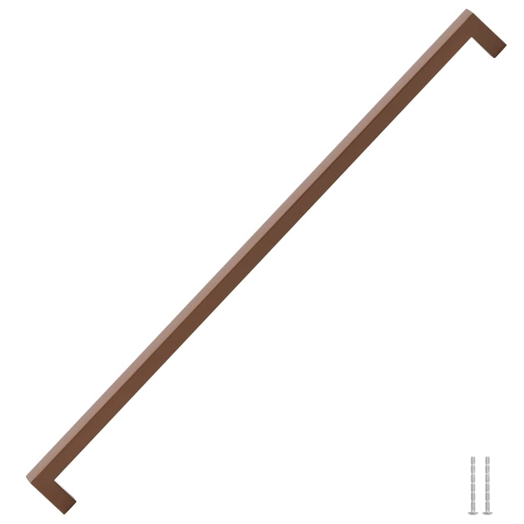 Möbelgriffe 10 Stk. Silbern 64 mm Edelstahl