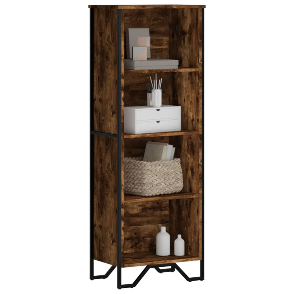 Bücherregal Schwarz 80x31x169 cm Holzwerkstoff
