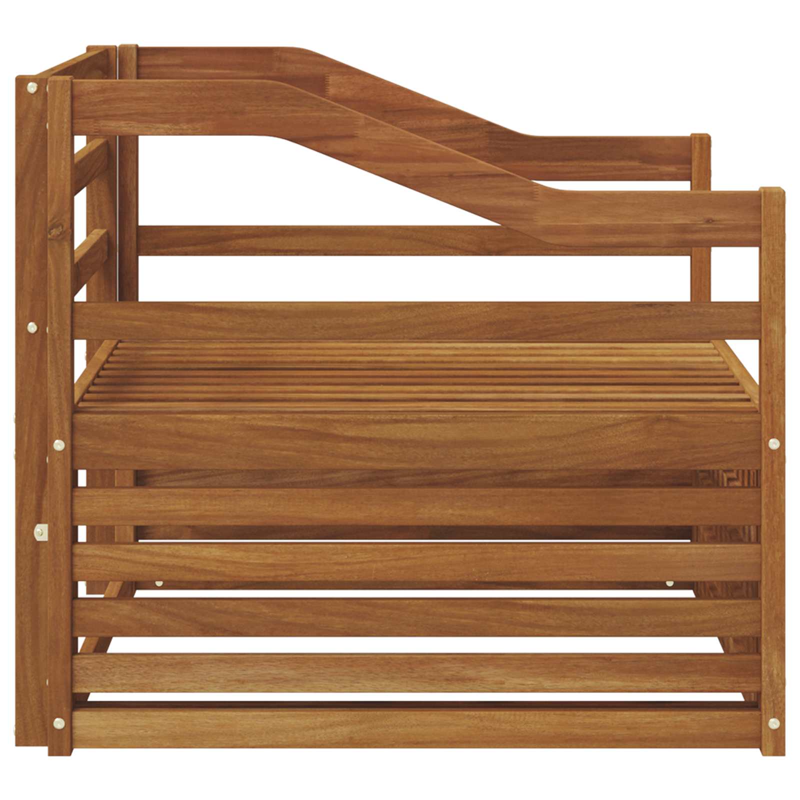 2 Stück Outdoor-Sofa Natur
