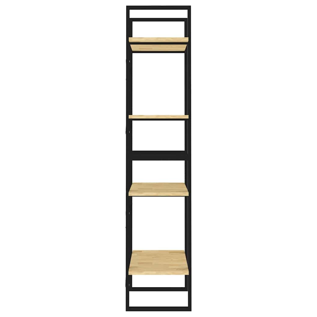 Bücherregal 2 Fächer Weiß 60x30x70 cm Holzwerkstoff