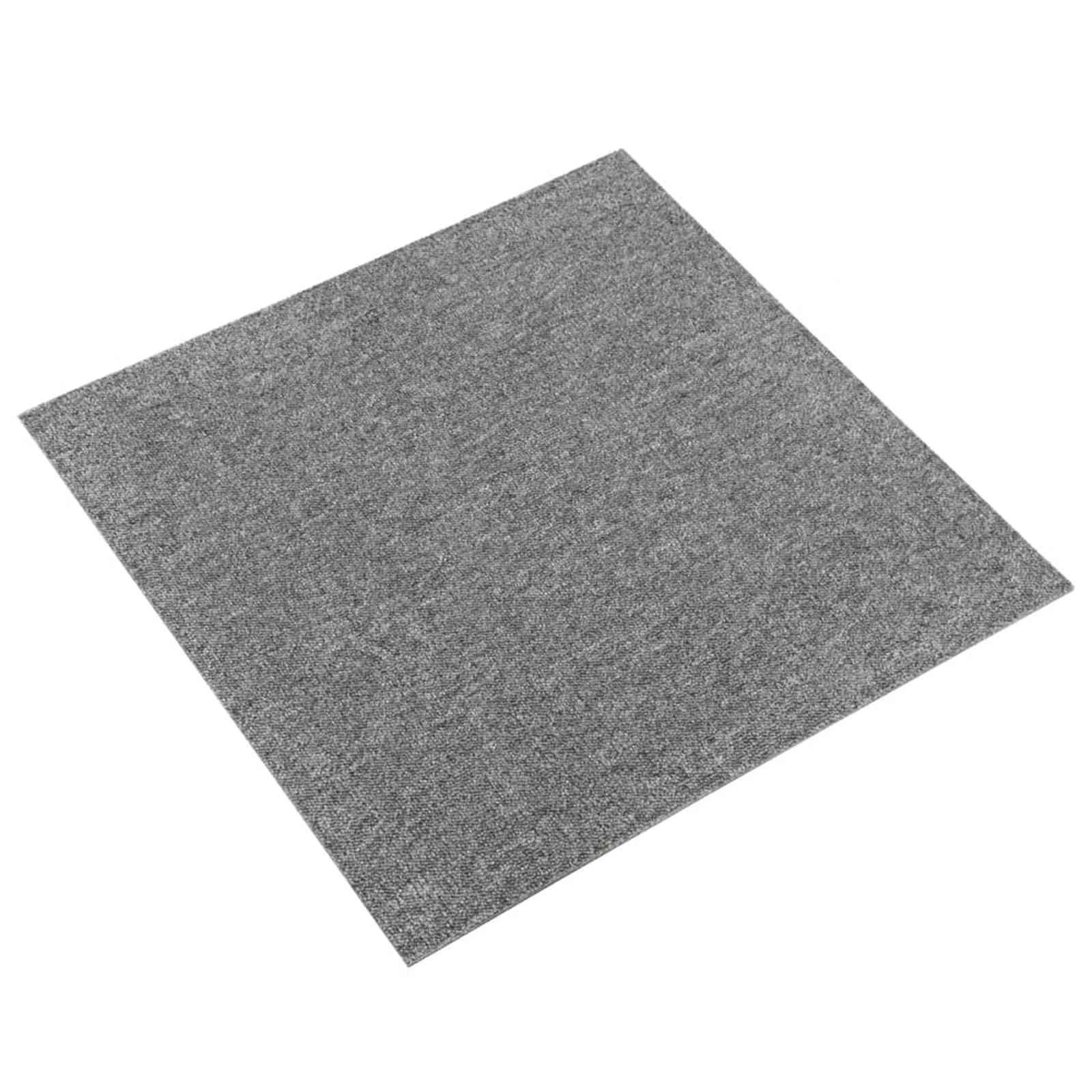 Teppich 20 pcs Gestreiftes Anthrazit 50 x 50 cm
