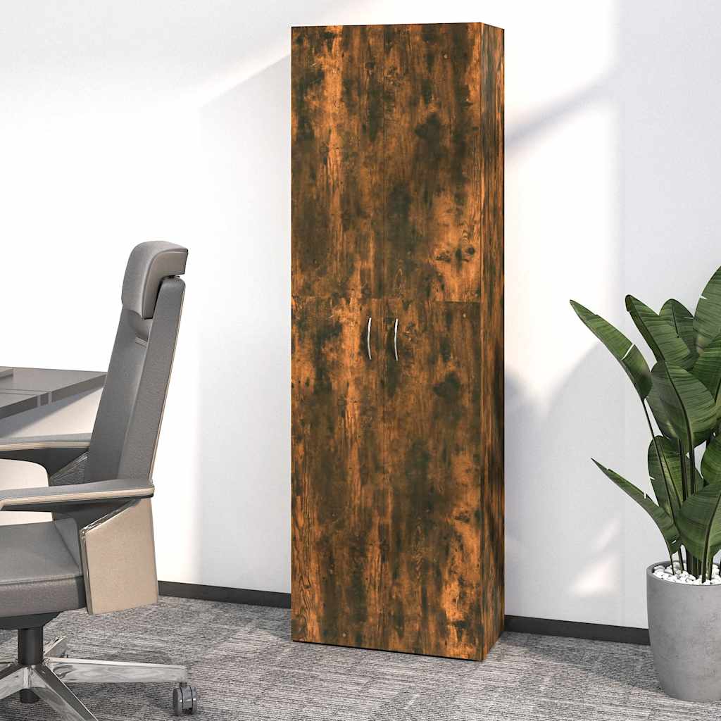 Aktenschrank Weiß 60x32x153 cm Holzwerkstoff
