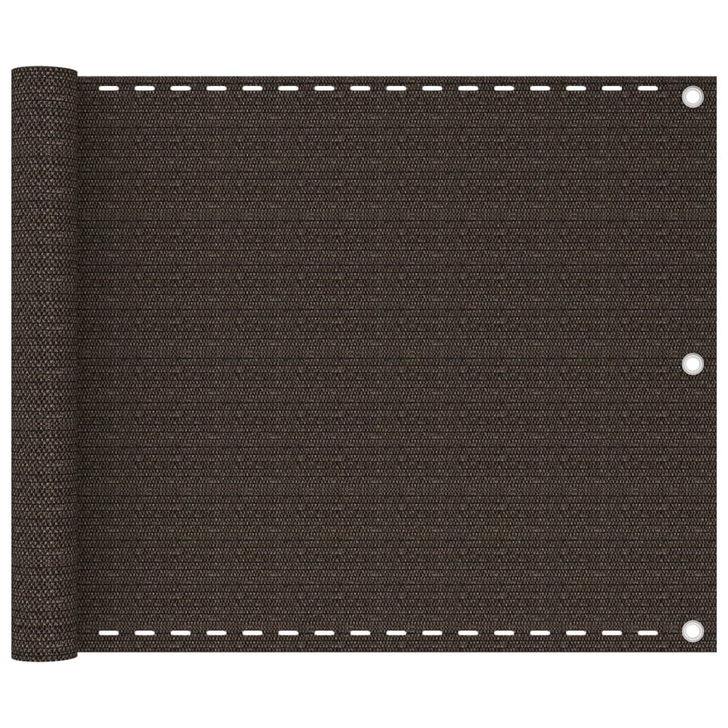 Balkon-Sichtschutz Anthrazit 75x300 cm HDPE