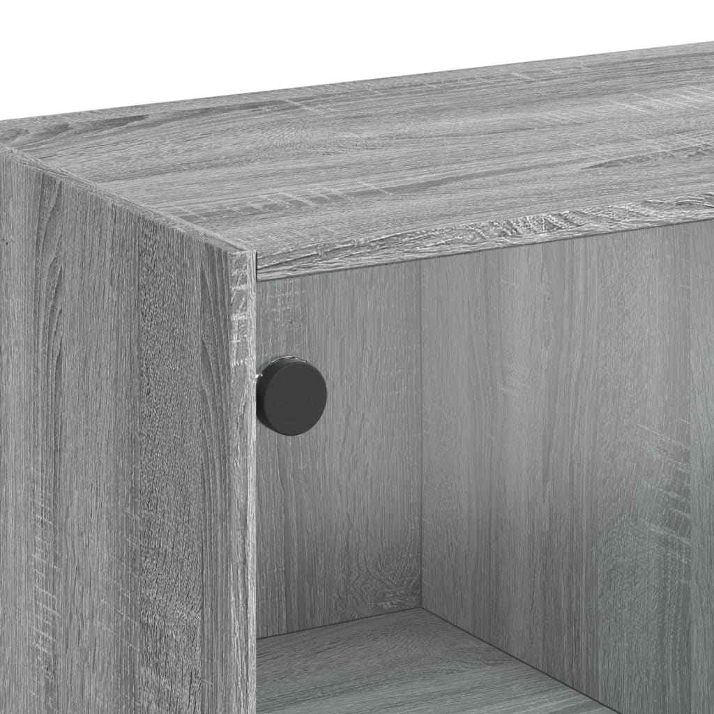Bücherschrank mit Türen Weiß 136x37x142 cm Holzwerkstoff
