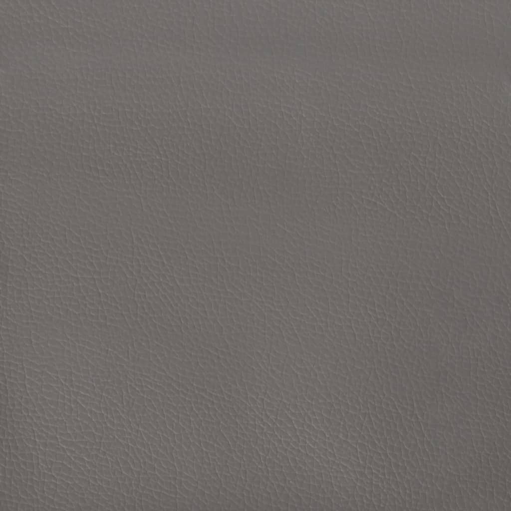 Kopfteil mit Ohren Creme 83x16x78/88 cm Kunstleder