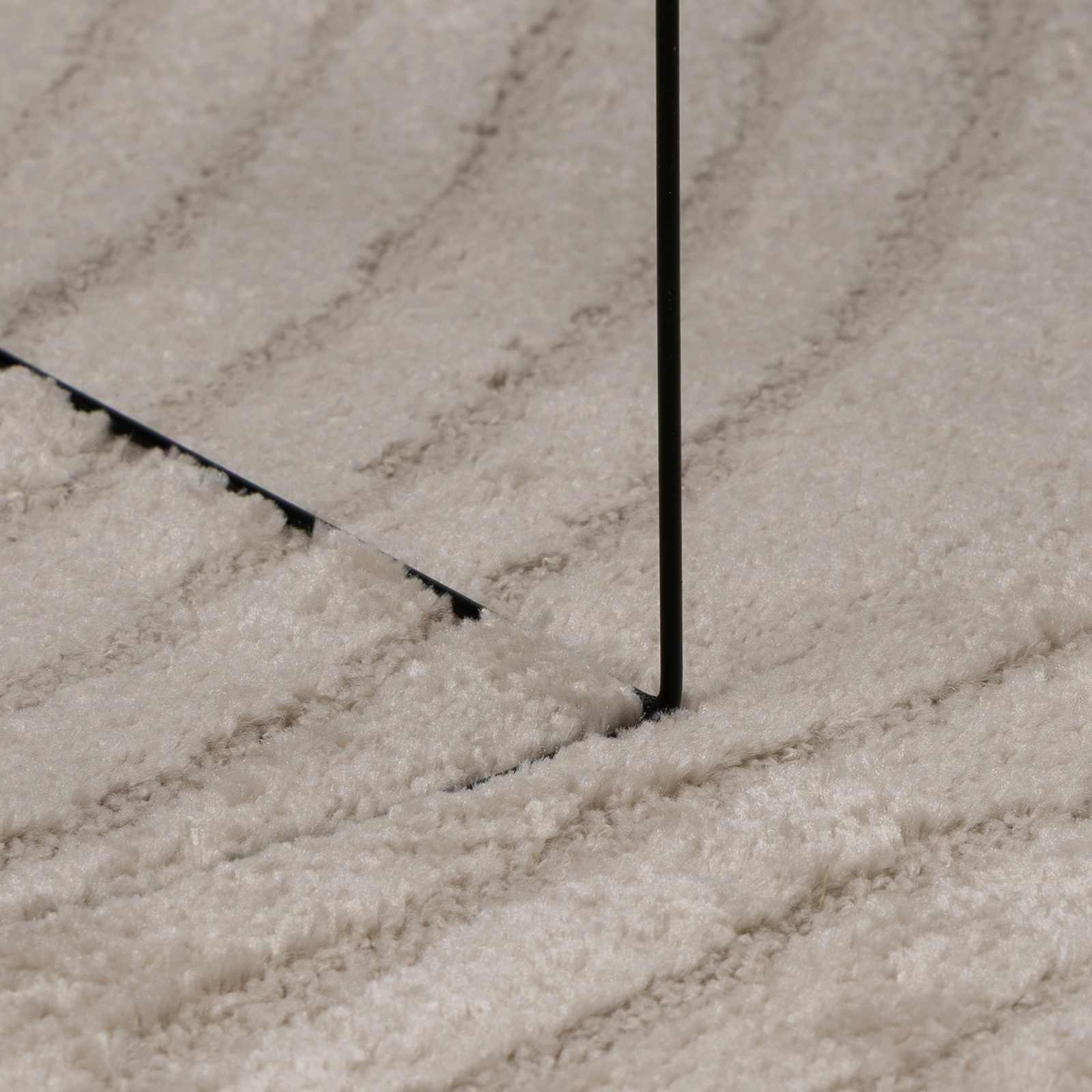 Bereichsteppiche Rechtwinklig GALATI Creme 150 x 80 cm