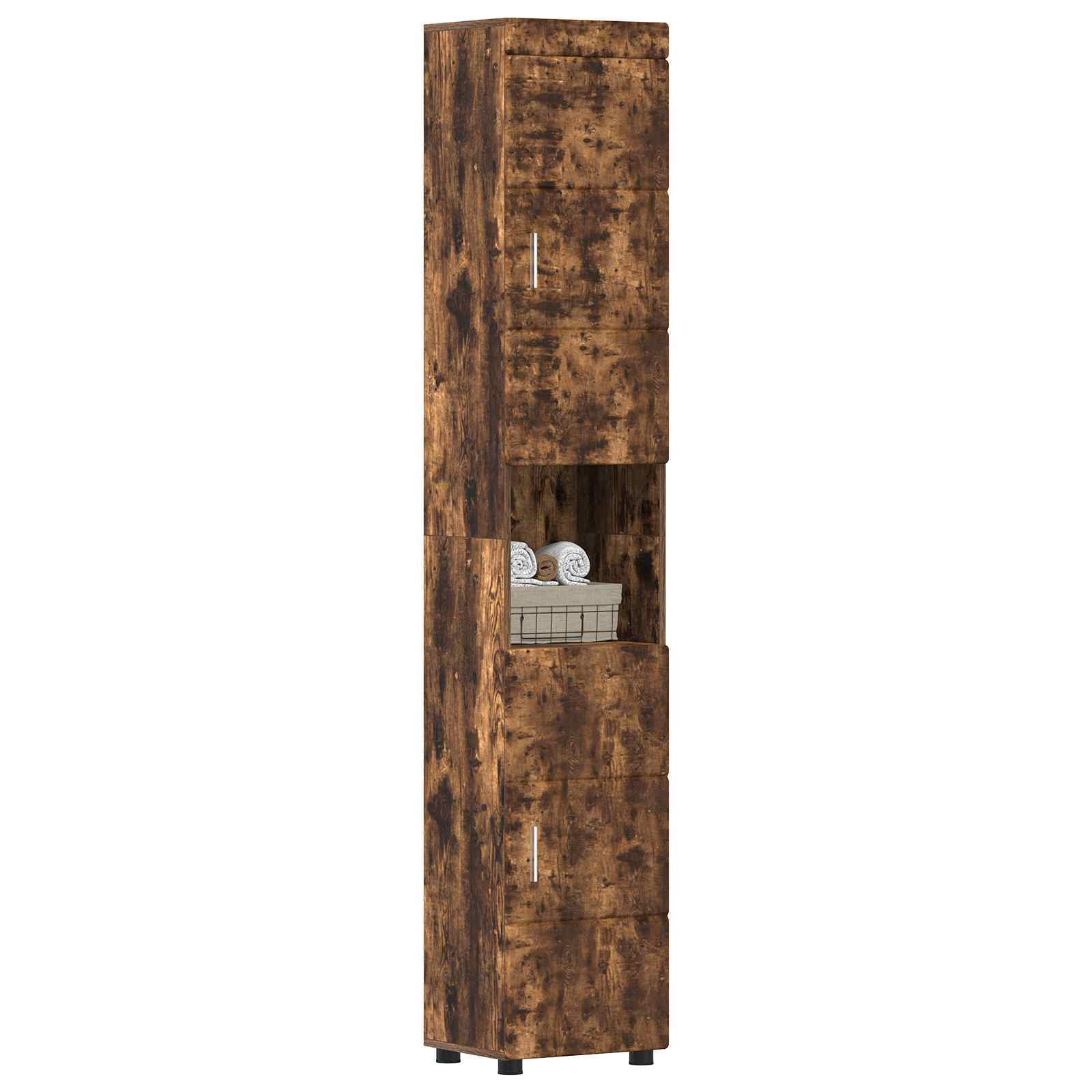 Badezimmermöbel-Set TULUM 2 pcs Weiß 60 x 34 x 63 cm