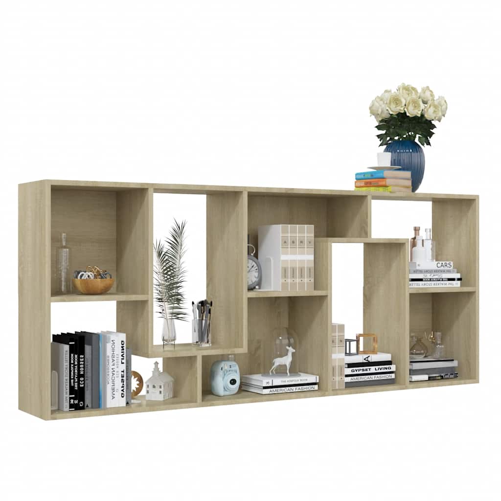 Bücherregal Weiß 67x24x161 cm Holzwerkstoff
