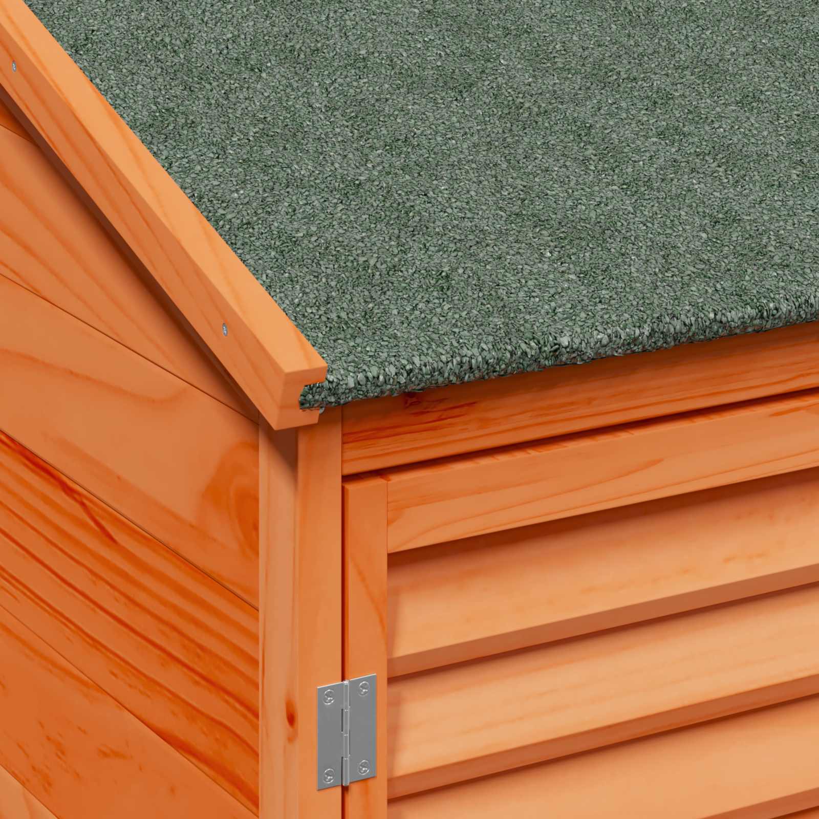 Gartenschuppen Natur 59 x 56 x 113,5 cm Massivholz aus Fichte