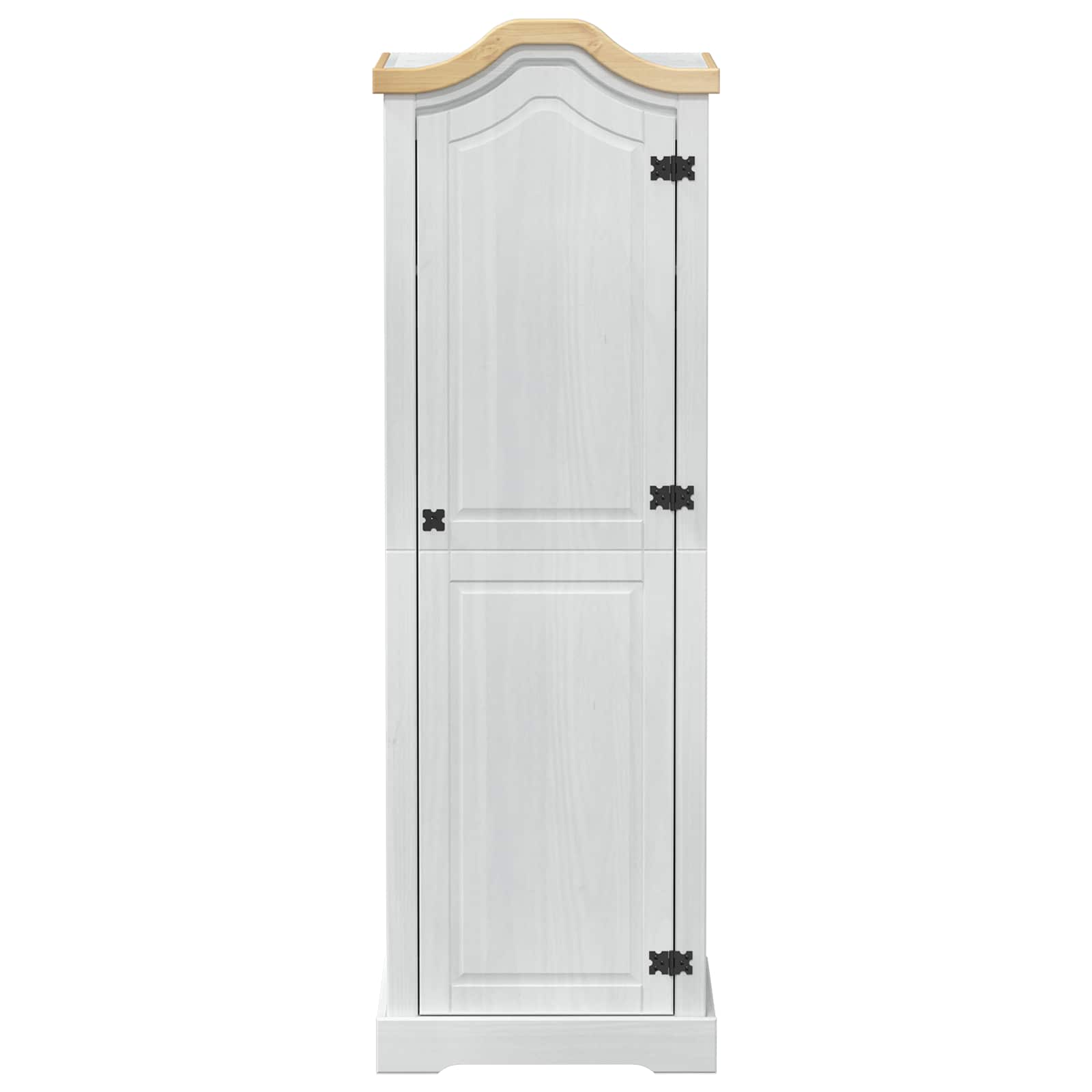 Kleiderschrank Corona 55x52x170 cm Massivholz Kiefer