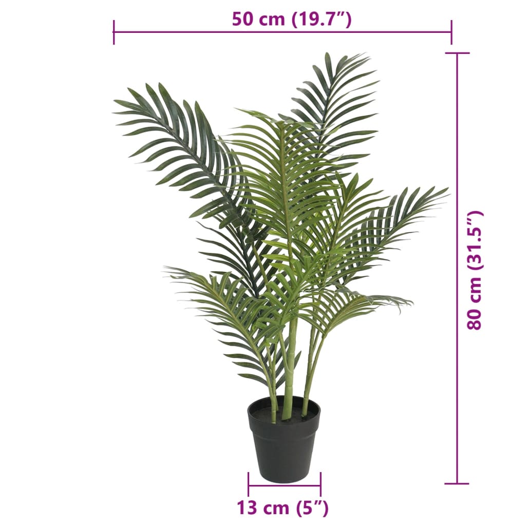 Palme Künstlich Grün 120 cm PP