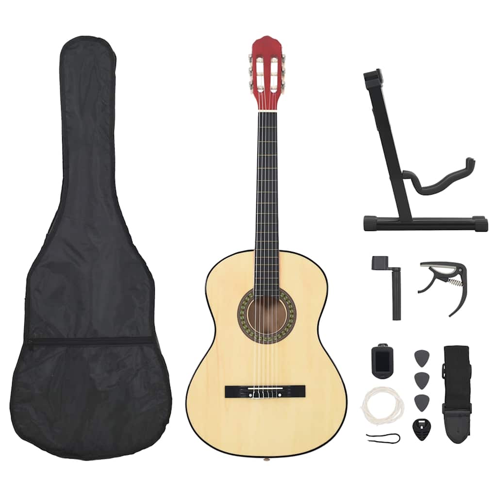 12.-tlg. Klassische Gitarre Set für Anfänger 4/4 39