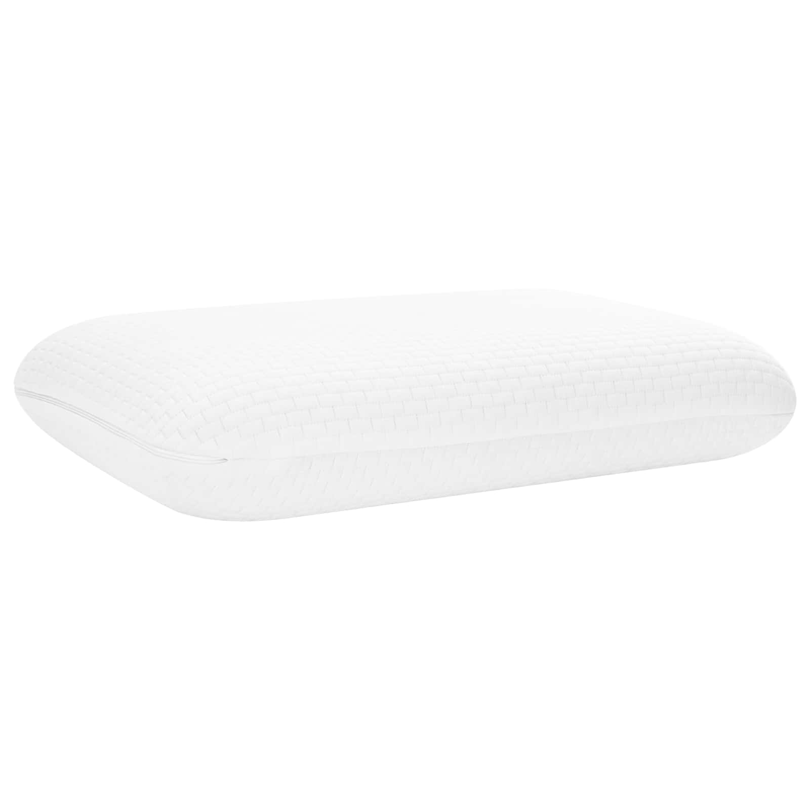 Schlafkissen Uni Weiß 60 x 40 x 13 cm Viscoschaum