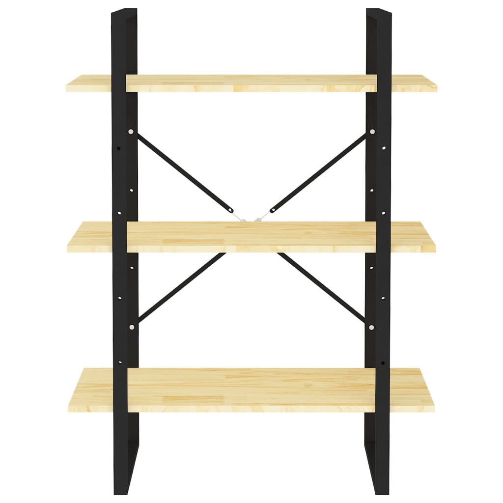 Bücherregal Weiß 80x30x105 cm Holzwerkstoff