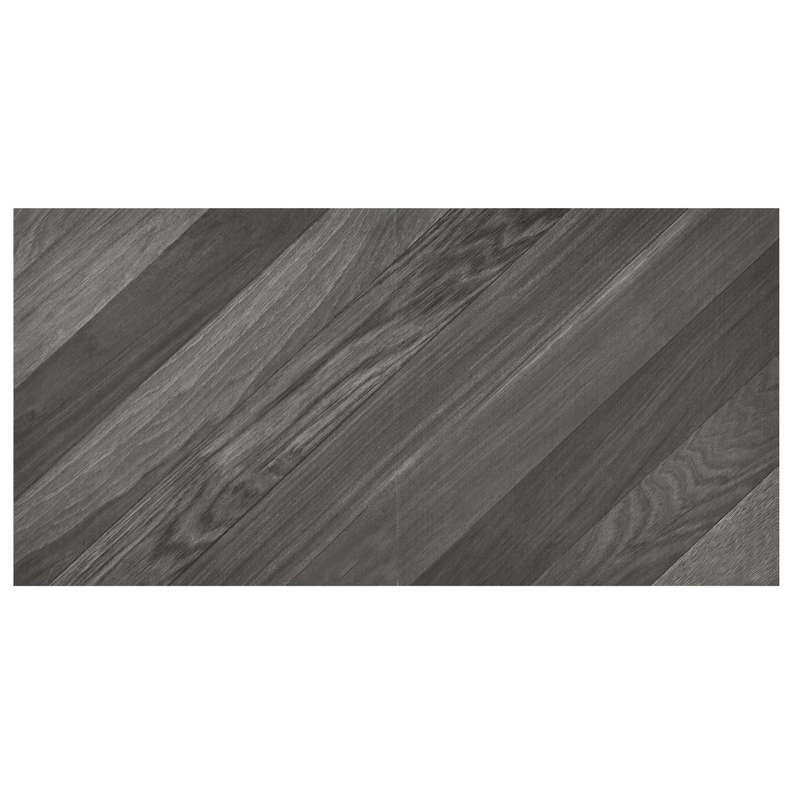 Bodenplanken 55 pcs Schwarz 5,11 m² PVC