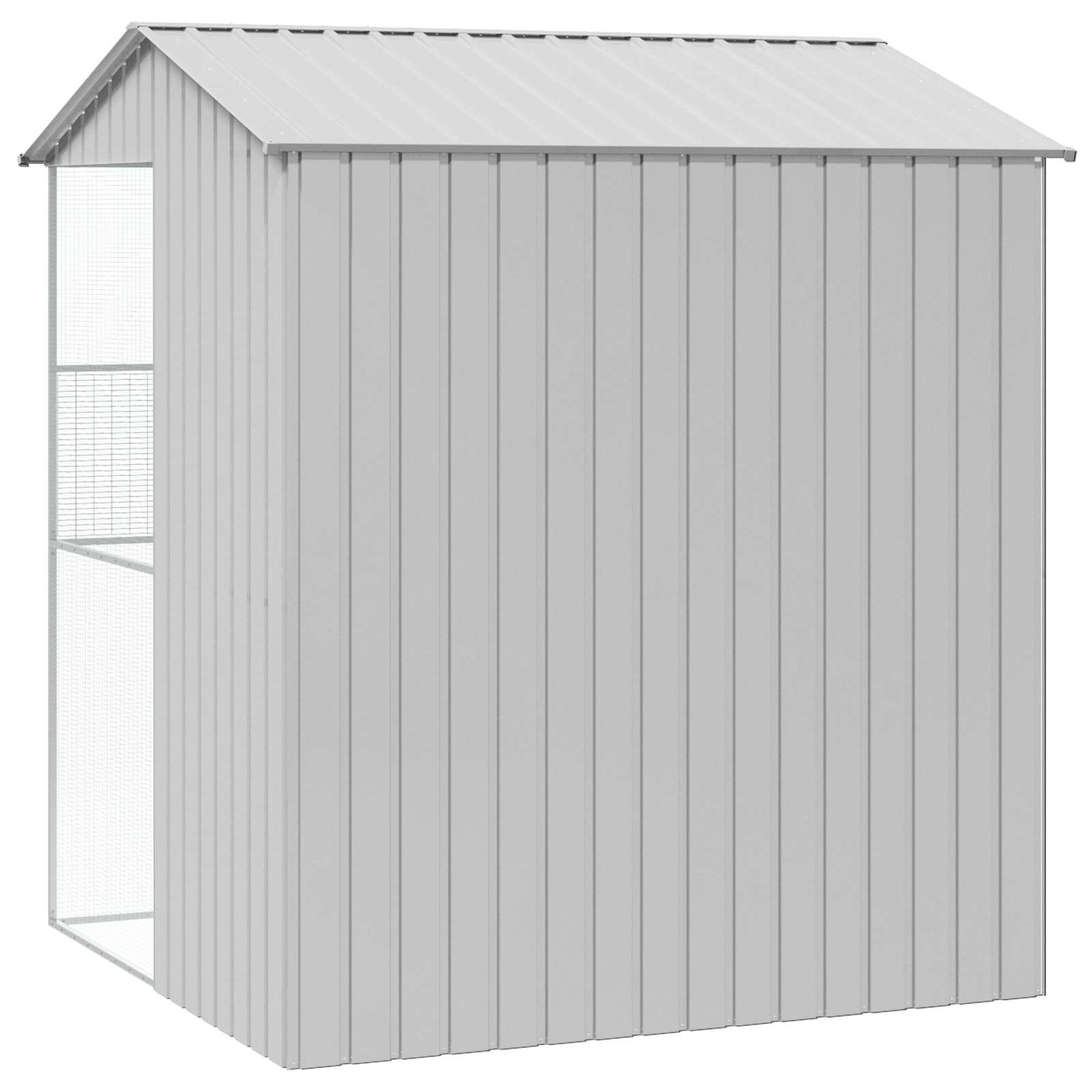 Vogelkäfig Anthrazit 215 x 110 x 247 cm Verzinkter Stahl