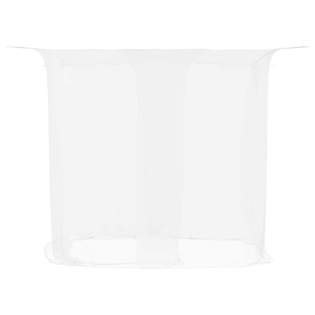 Moskitonetz zum Aufhängen 156 Mesh Weiß 220x100x150 cm