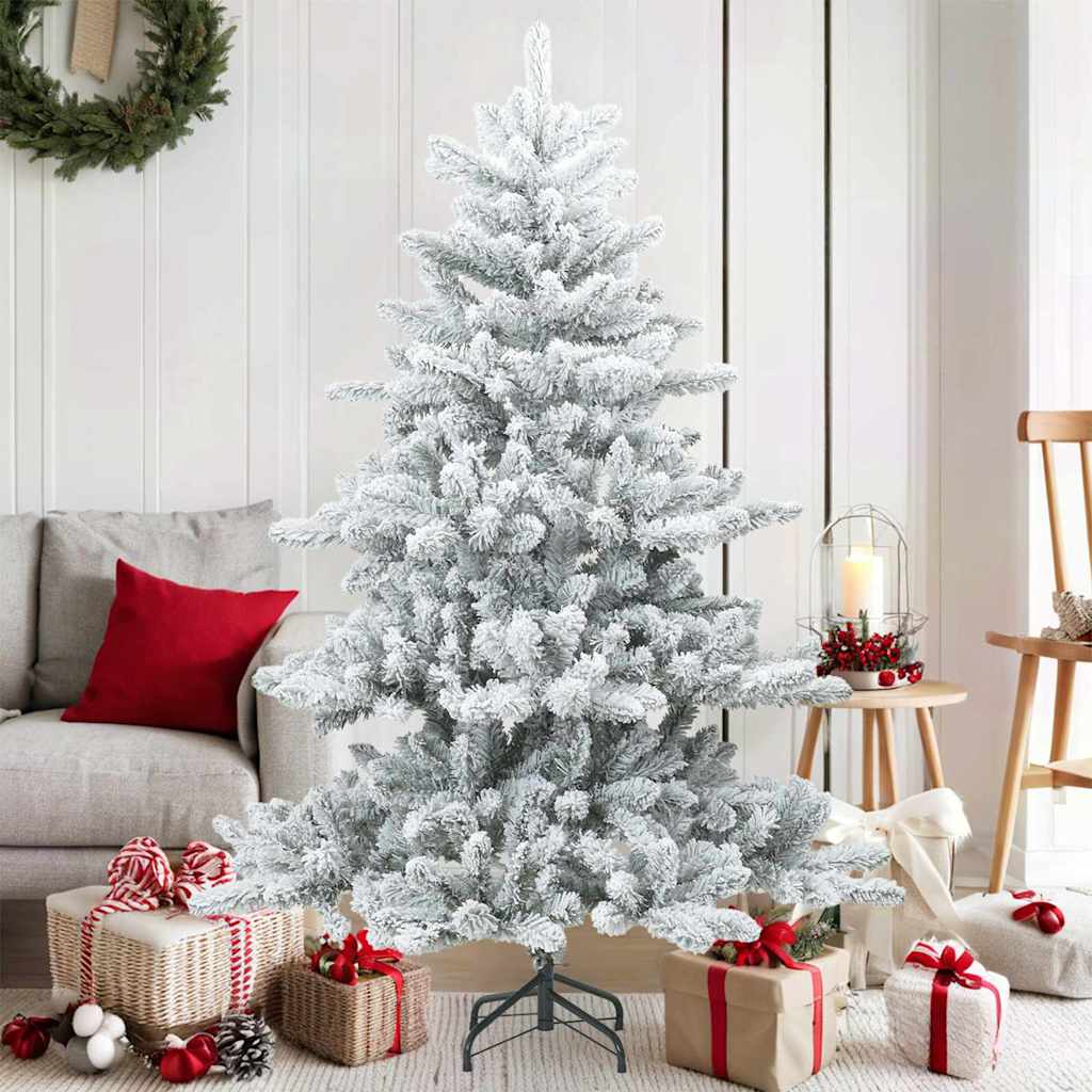 Künstlicher klappbarer Weihnachtsbaum Grün 150 cm PVC, Stahl