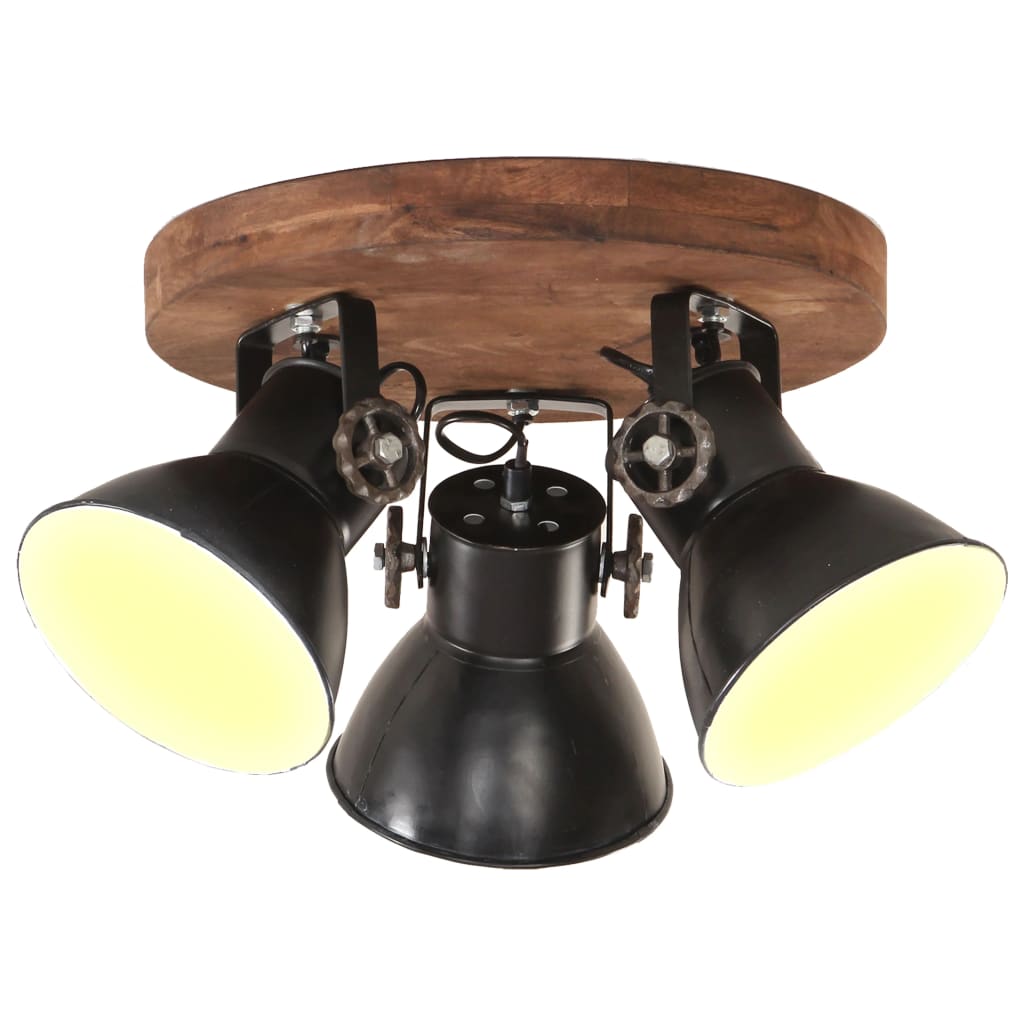 Wandlampe Industriestil Silbern 45x25 cm E27