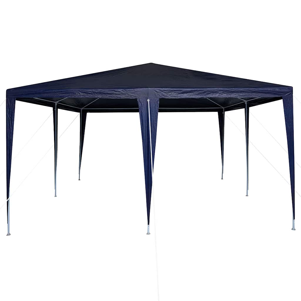 Party-Zelt Weiß 400 x 400 x 266 cm Polyethylen und Stahl